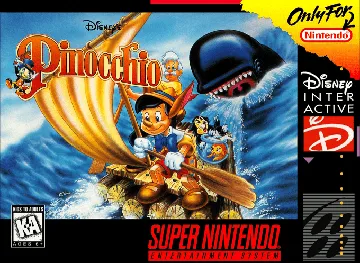 Pinocchio (USA) box cover front